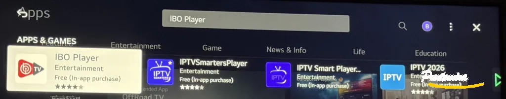 IBO Player - Applications similaires dans le LG Content Store Applications similaires et alternatives